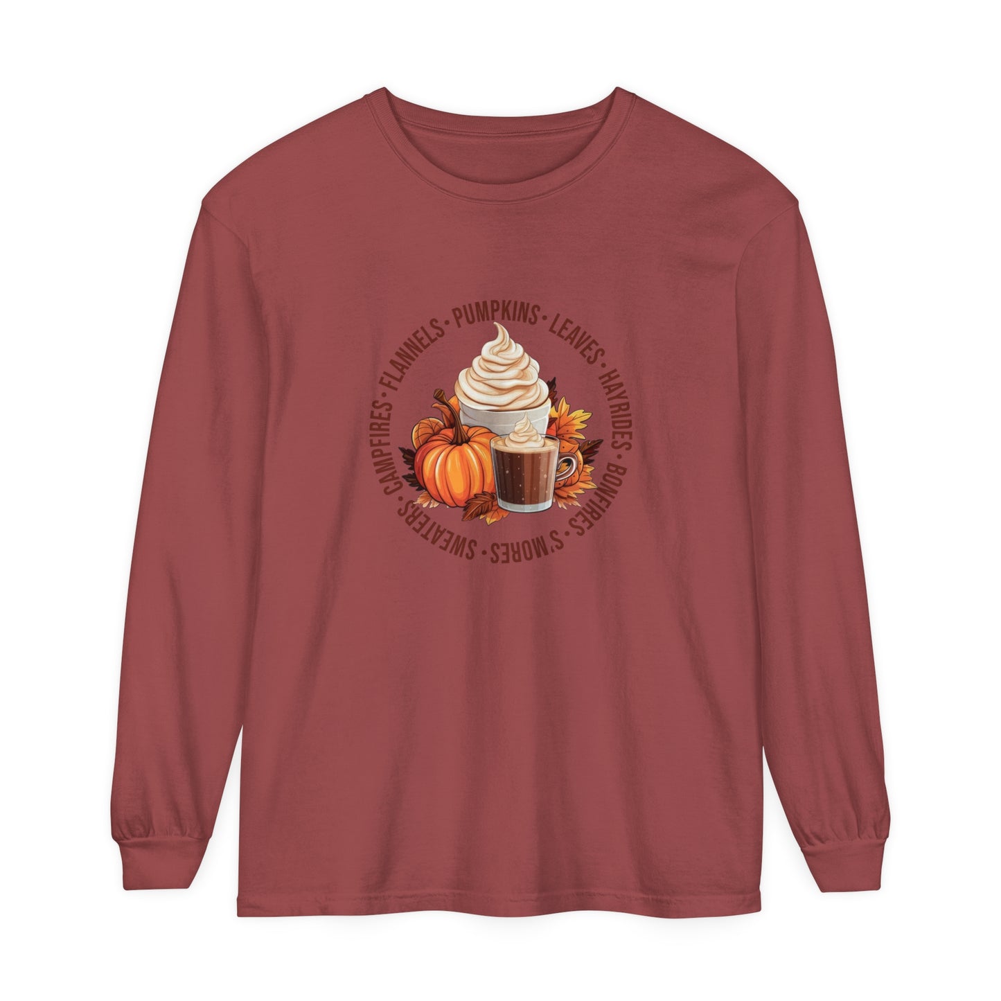 Circle of Fall Long Sleeve T-Shirt
