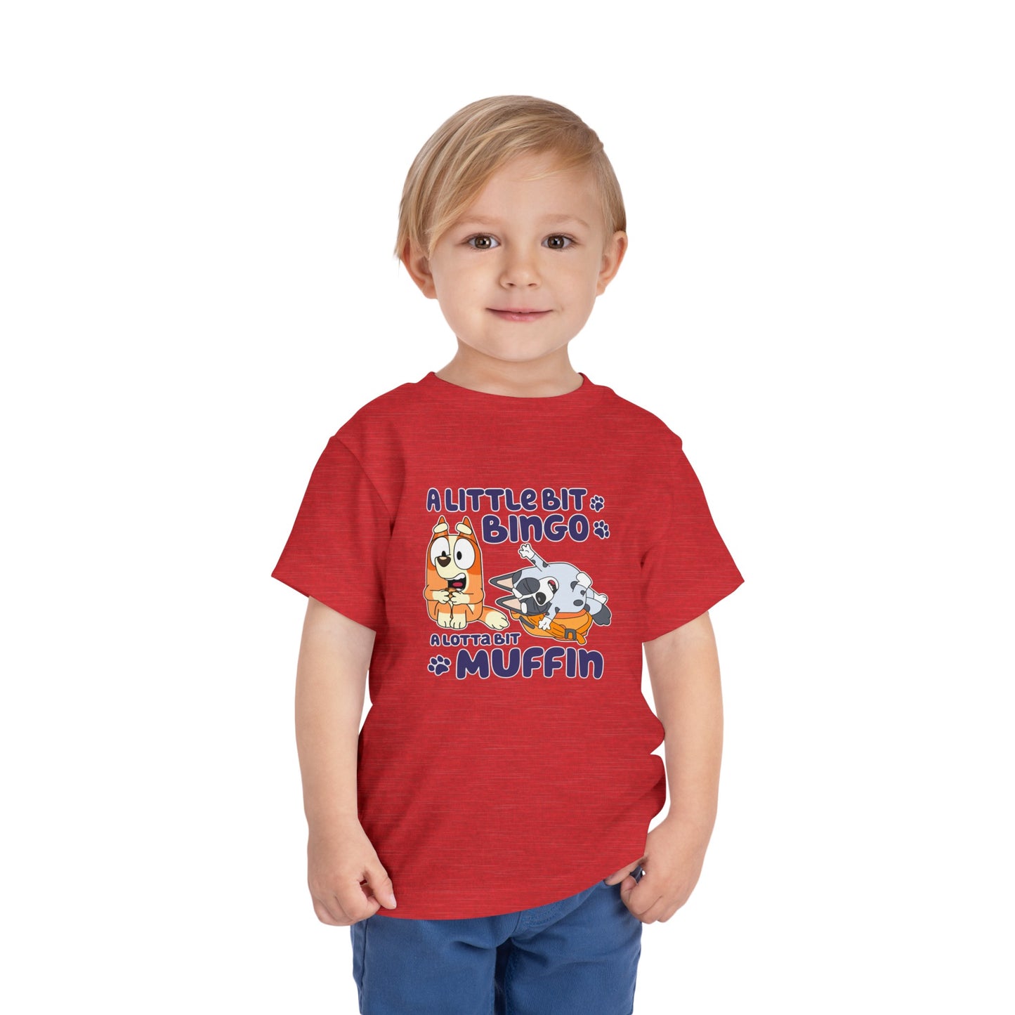 A Little Bit Bingo Toddler Short Sleeve Tee