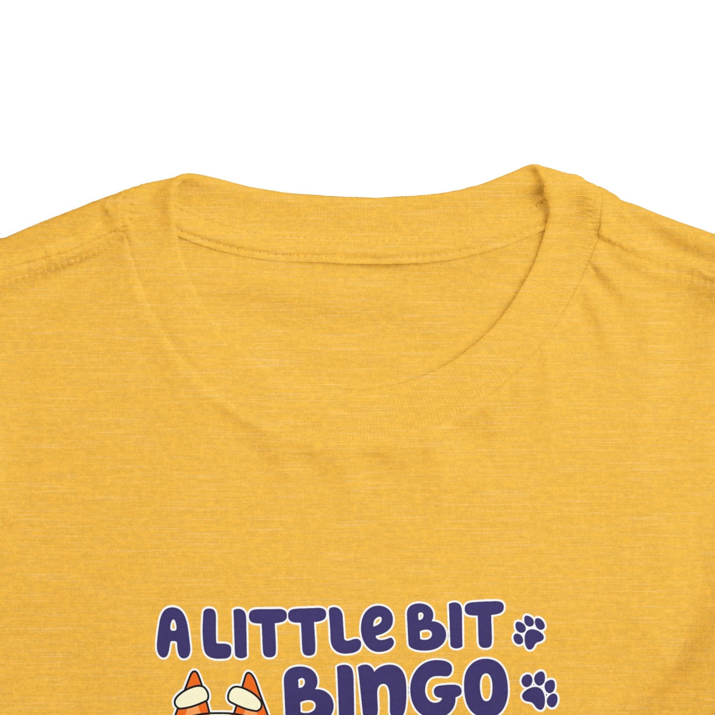 A Little Bit Bingo Toddler Short Sleeve Tee