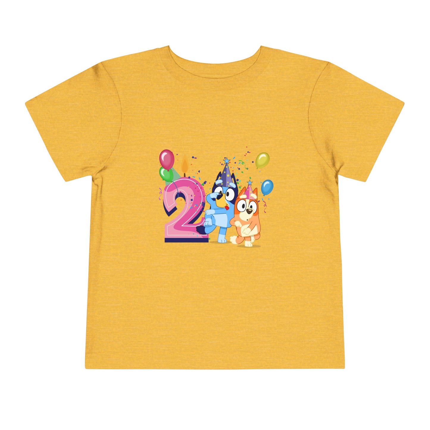 2nd Birthday Toddler Short Sleeve Tee