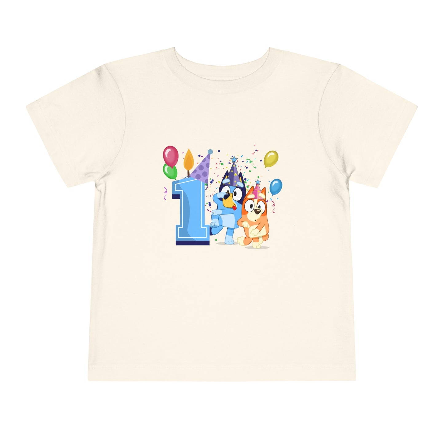 1st Birthday Toddler Short Sleeve Tee