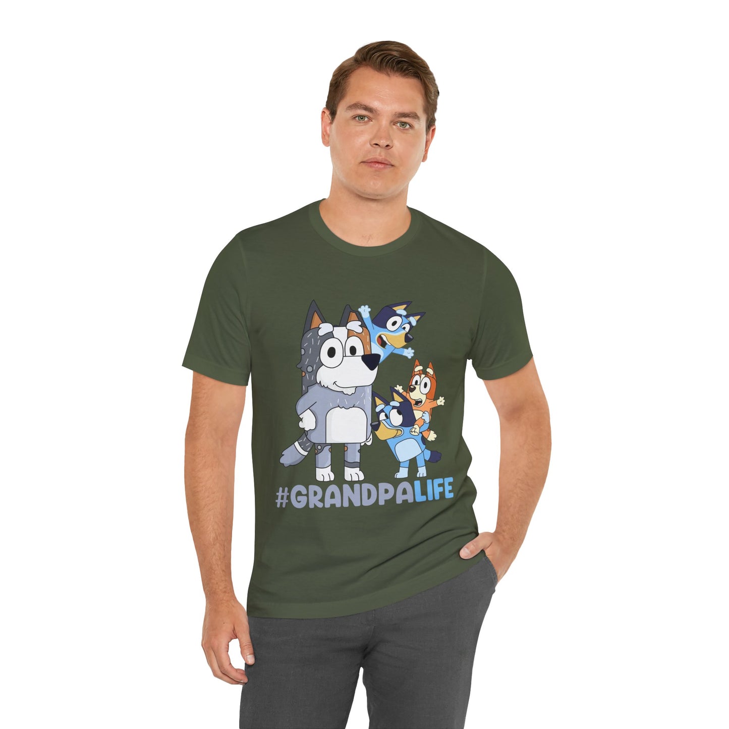 #GrandpaLife Bluey Short Sleeve Tee