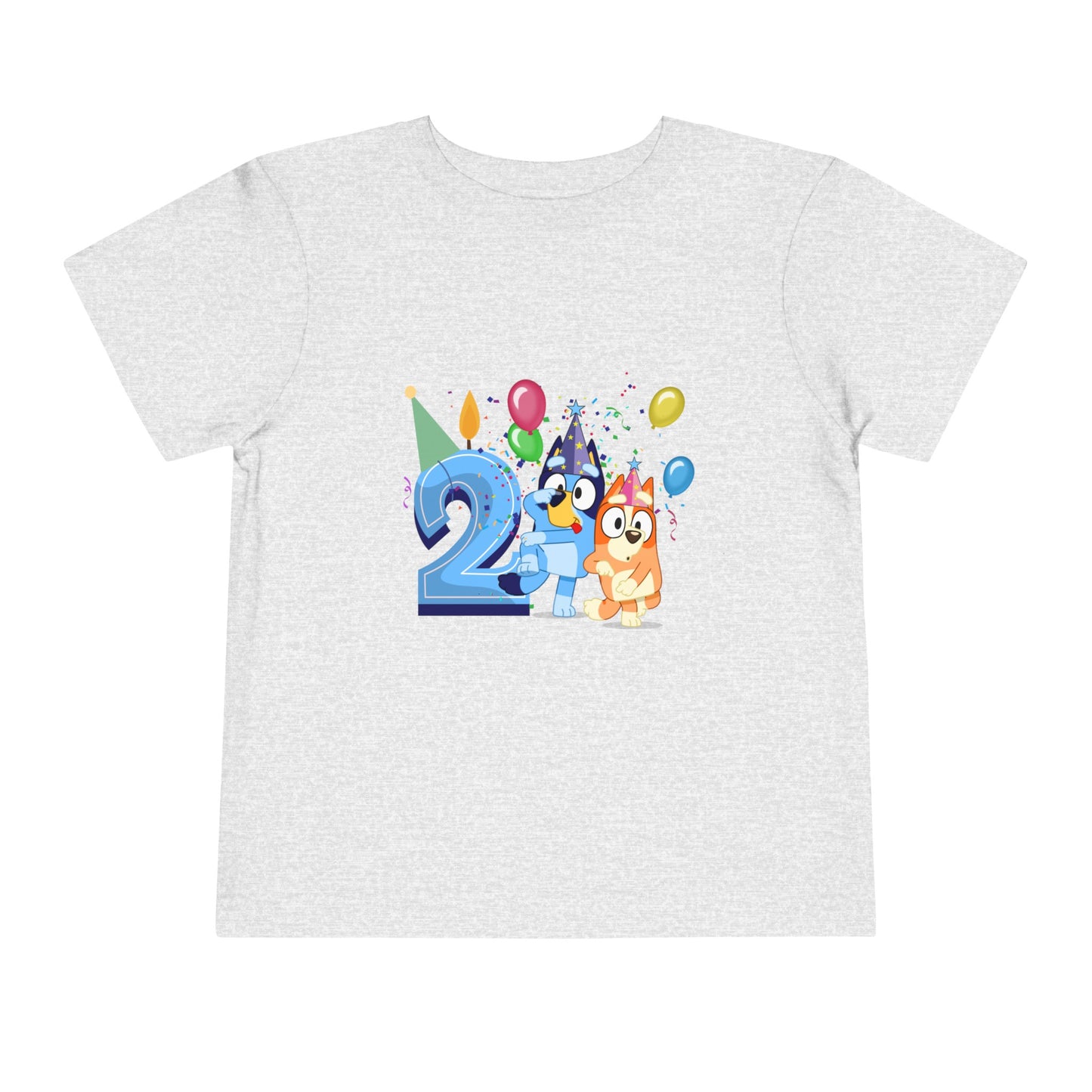 2nd Birthday Toddler Short Sleeve Tee
