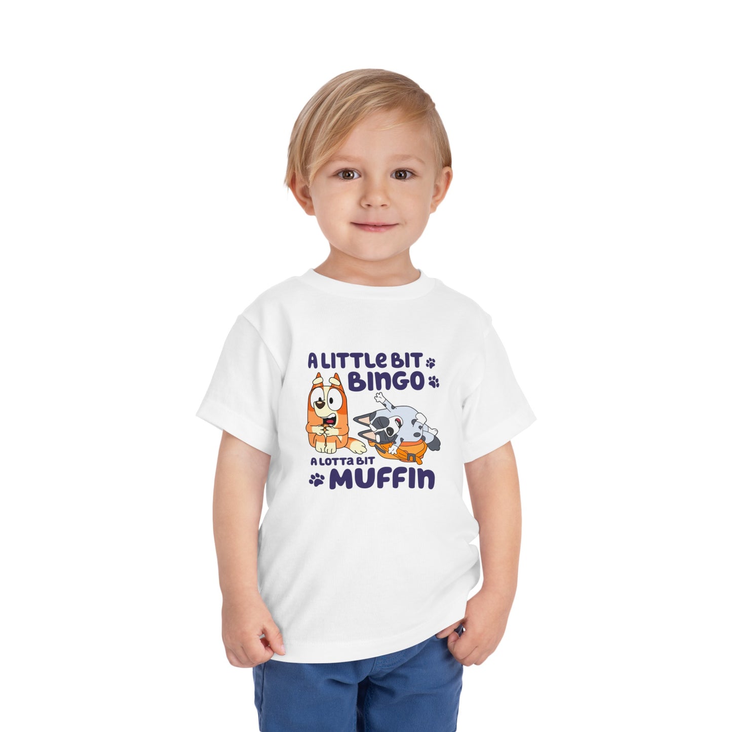 A Little Bit Bingo Toddler Short Sleeve Tee