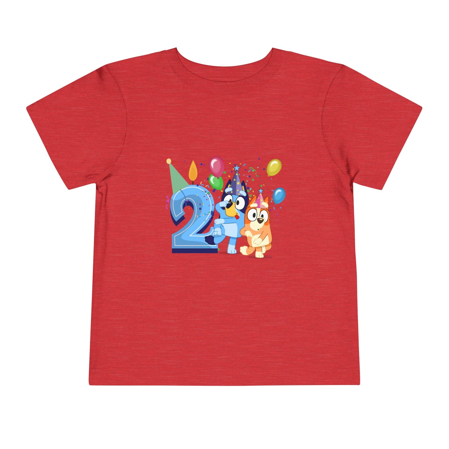 2nd Birthday Toddler Short Sleeve Tee