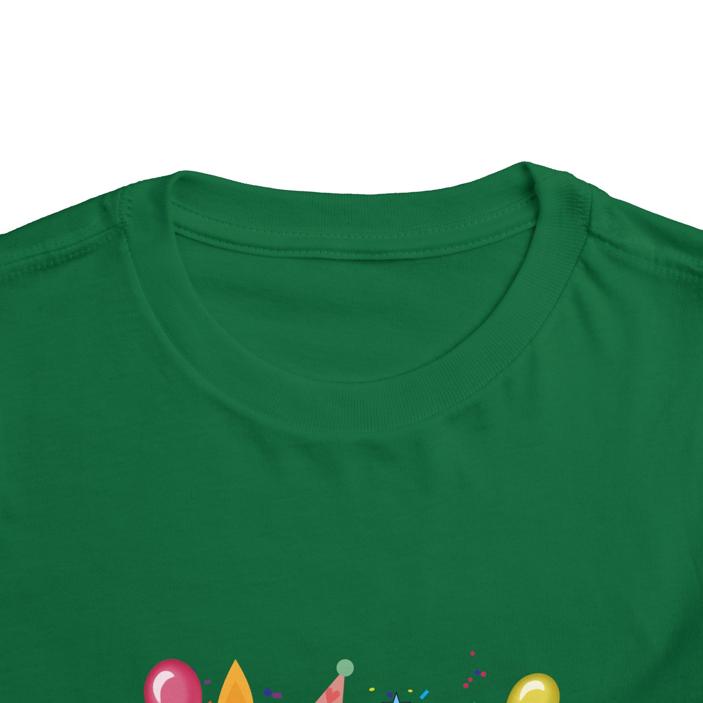 3rd Birthday Toddler Short Sleeve Tee