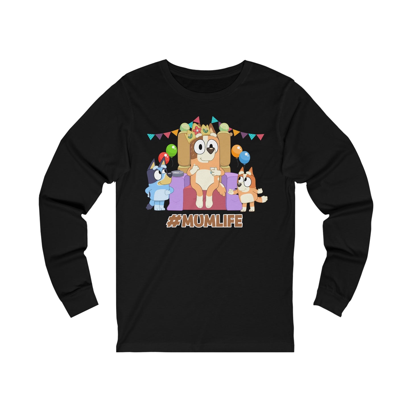 #Mumlife Long Sleeve Tshirt