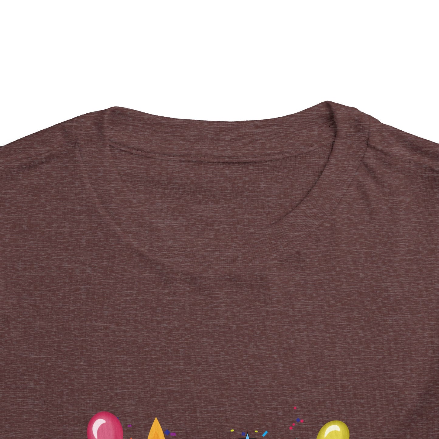 6th Birthday Toddler Short Sleeve Tee