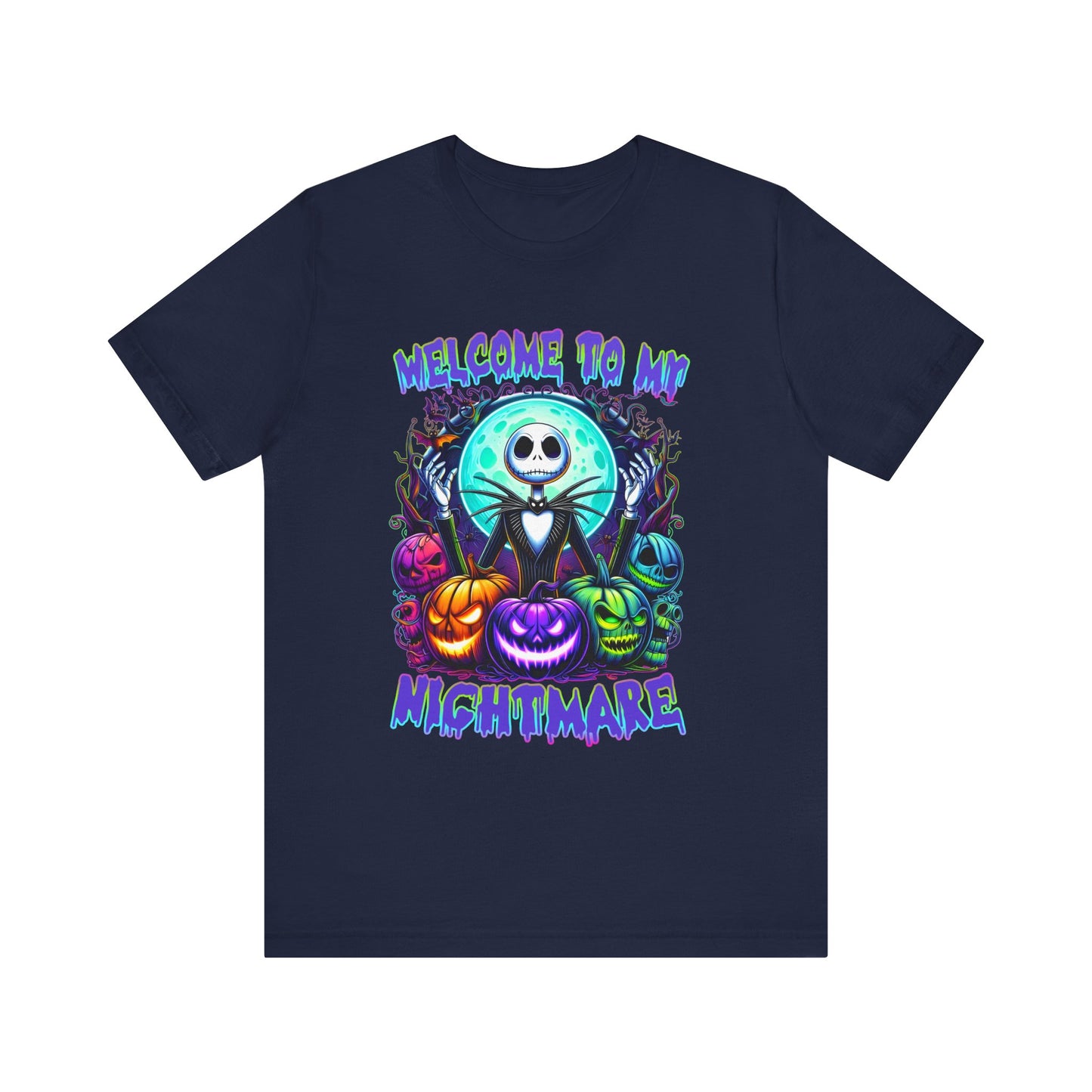 Welcome to my Nightmare Jersey Short Sleeve Tee