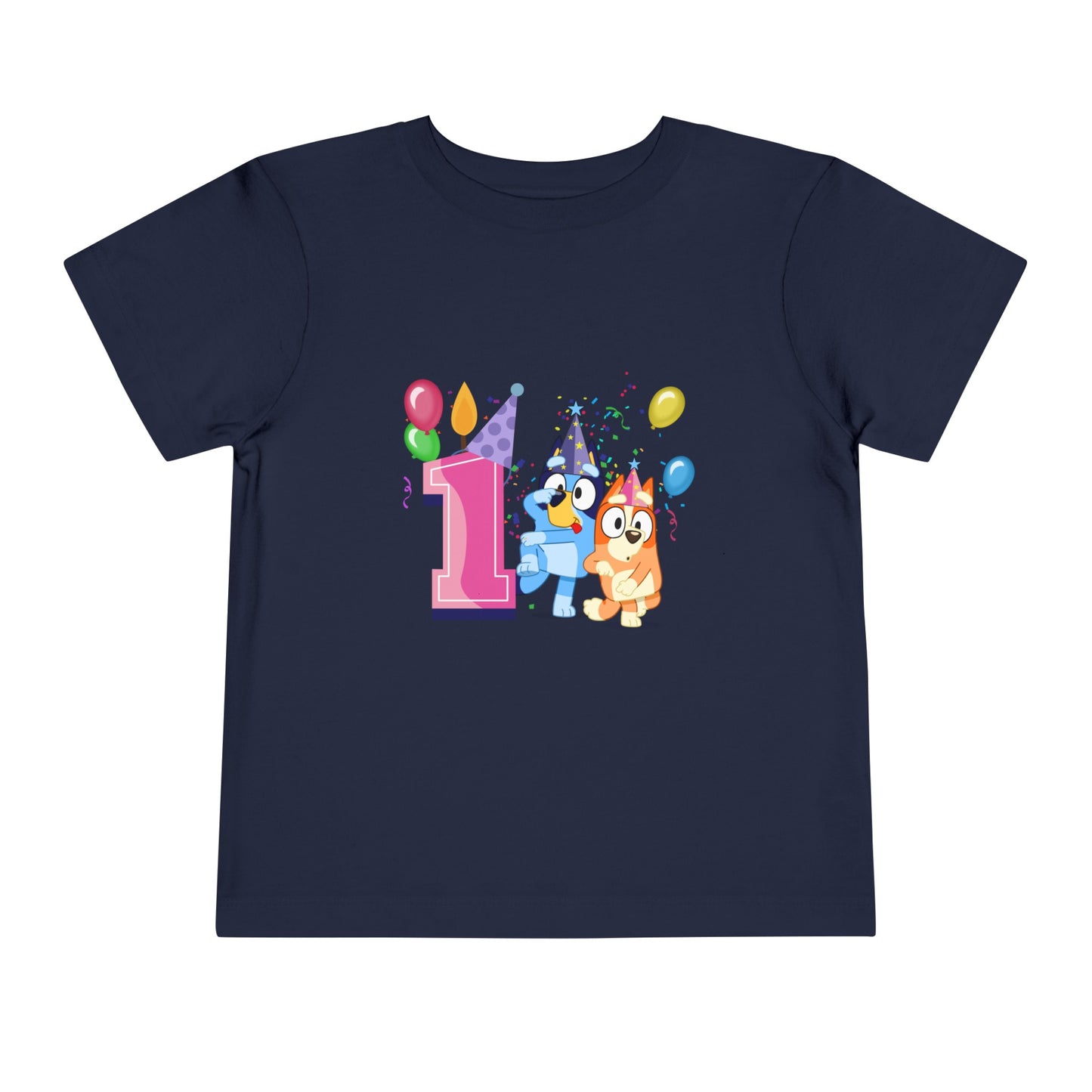 1st Birthday Toddler Short Sleeve Tee