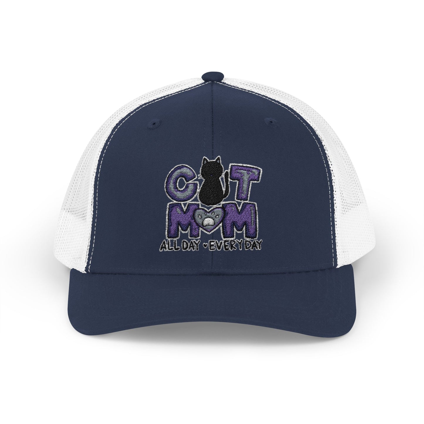 Cat Mom Snapback Trucker Cap