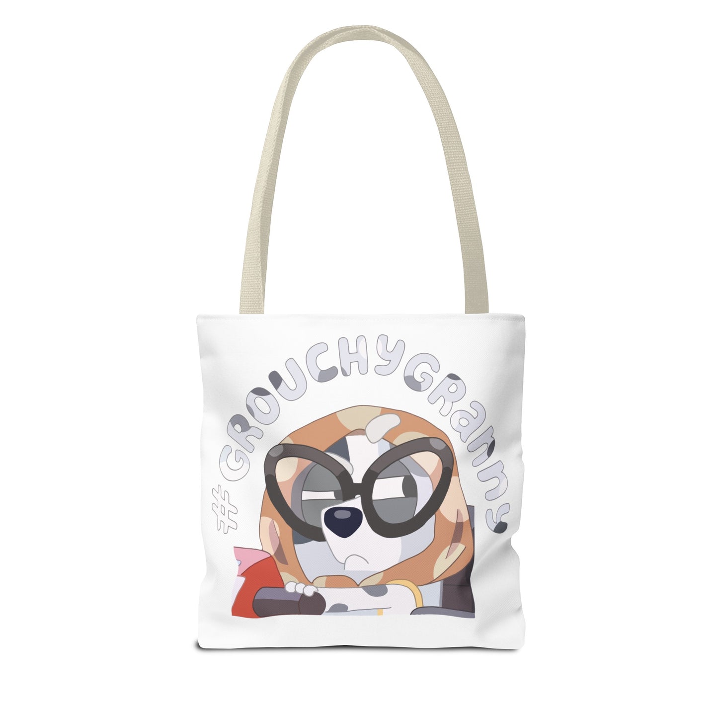 #GROUCHY GRANNY Tote Bag (AOP)