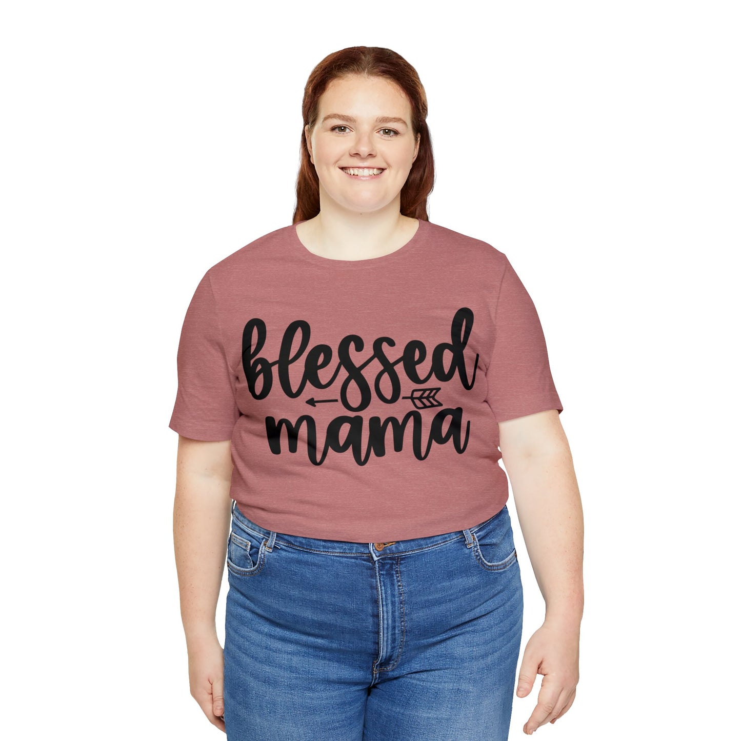 Blessed Mama short sleeve Tshirt