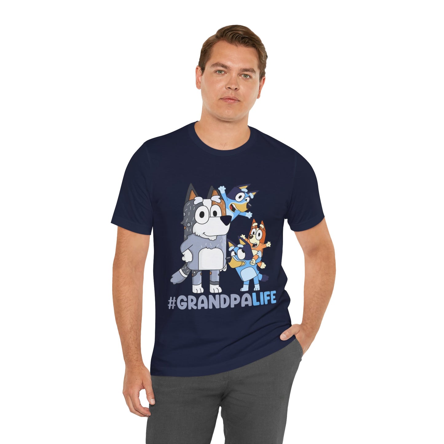 #GrandpaLife Bluey Short Sleeve Tee