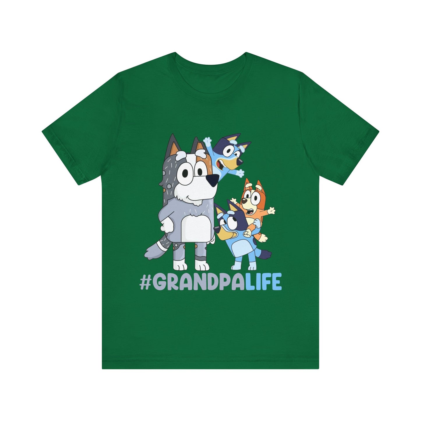 #GrandpaLife Bluey Short Sleeve Tee