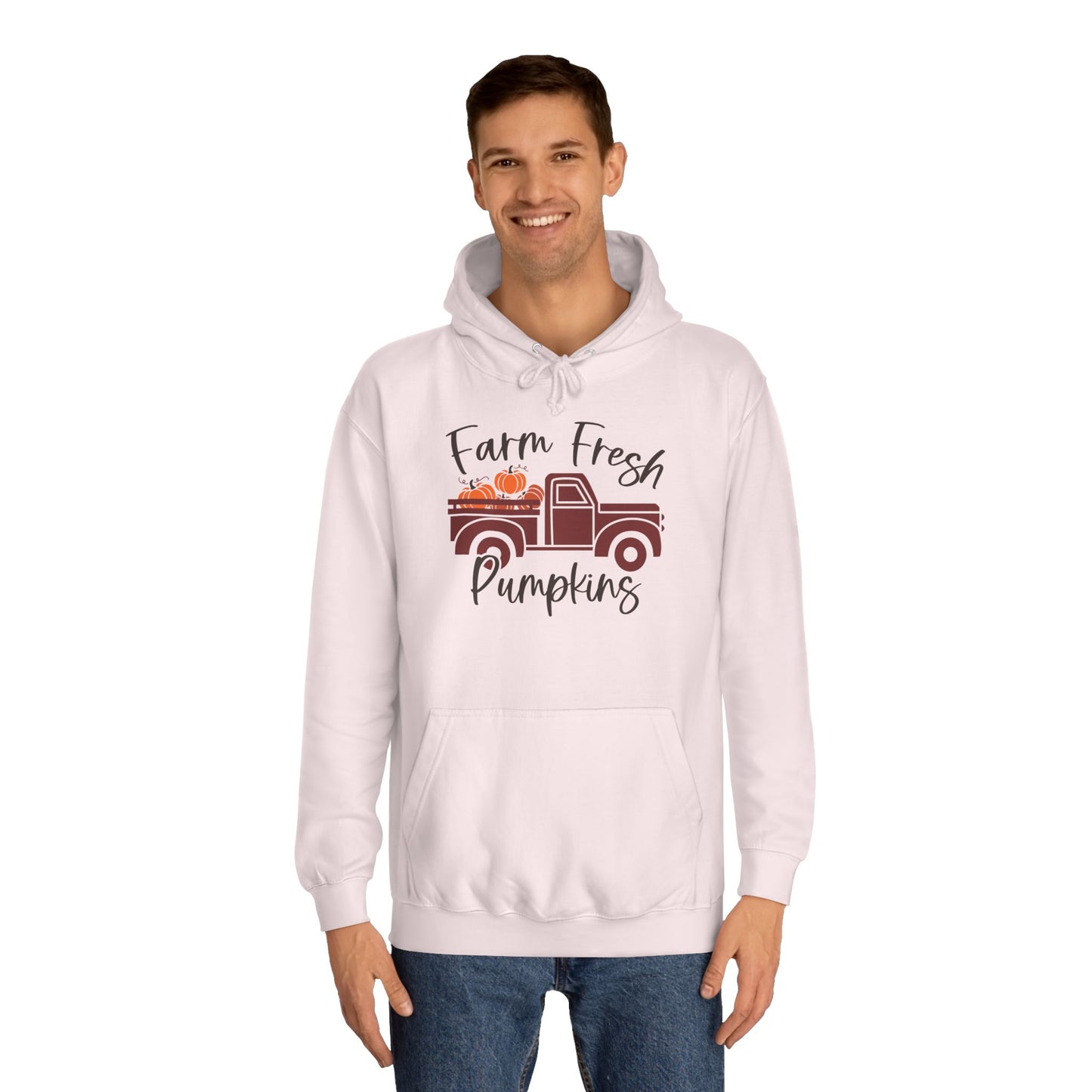 Farm Fresh Pumpkins College Hoodie