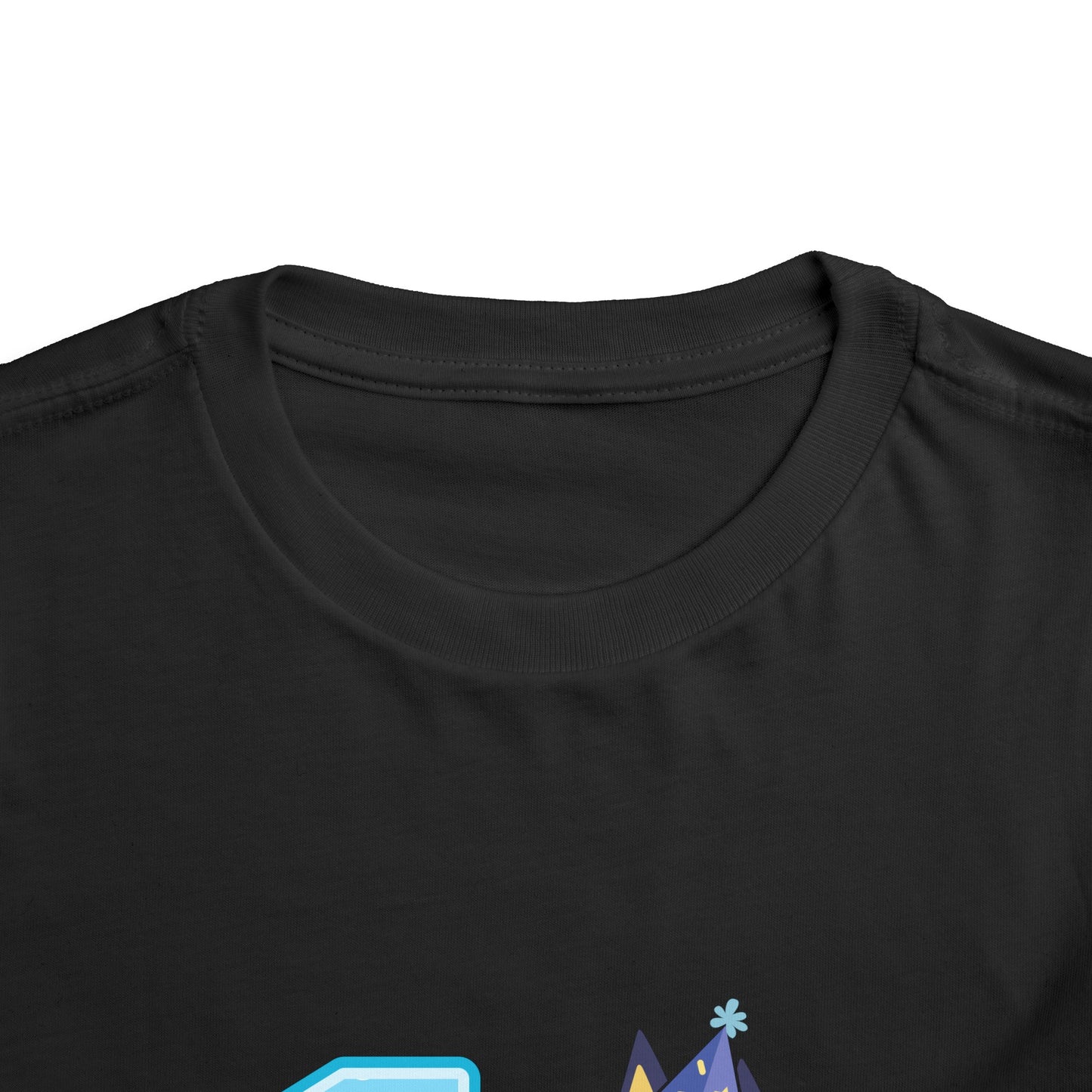 #1 Birthday Toddler Short Sleeve Tee