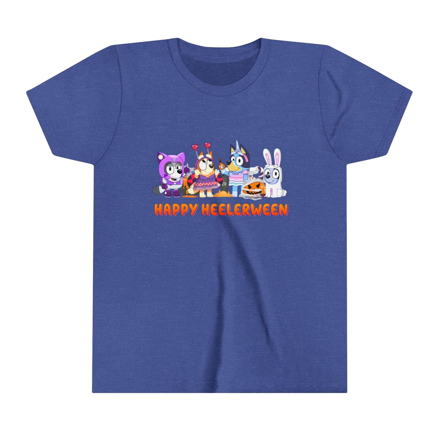 Happy Heelerween Youth Short Sleeve Tee