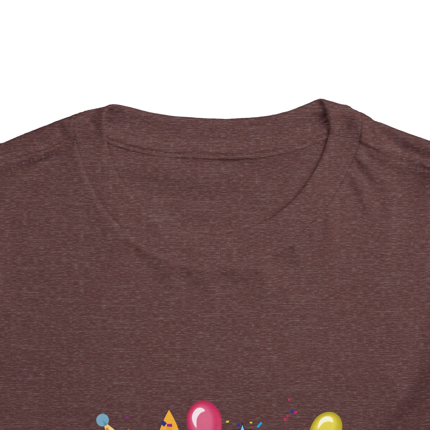 4th Birthday Toddler Short Sleeve Tee