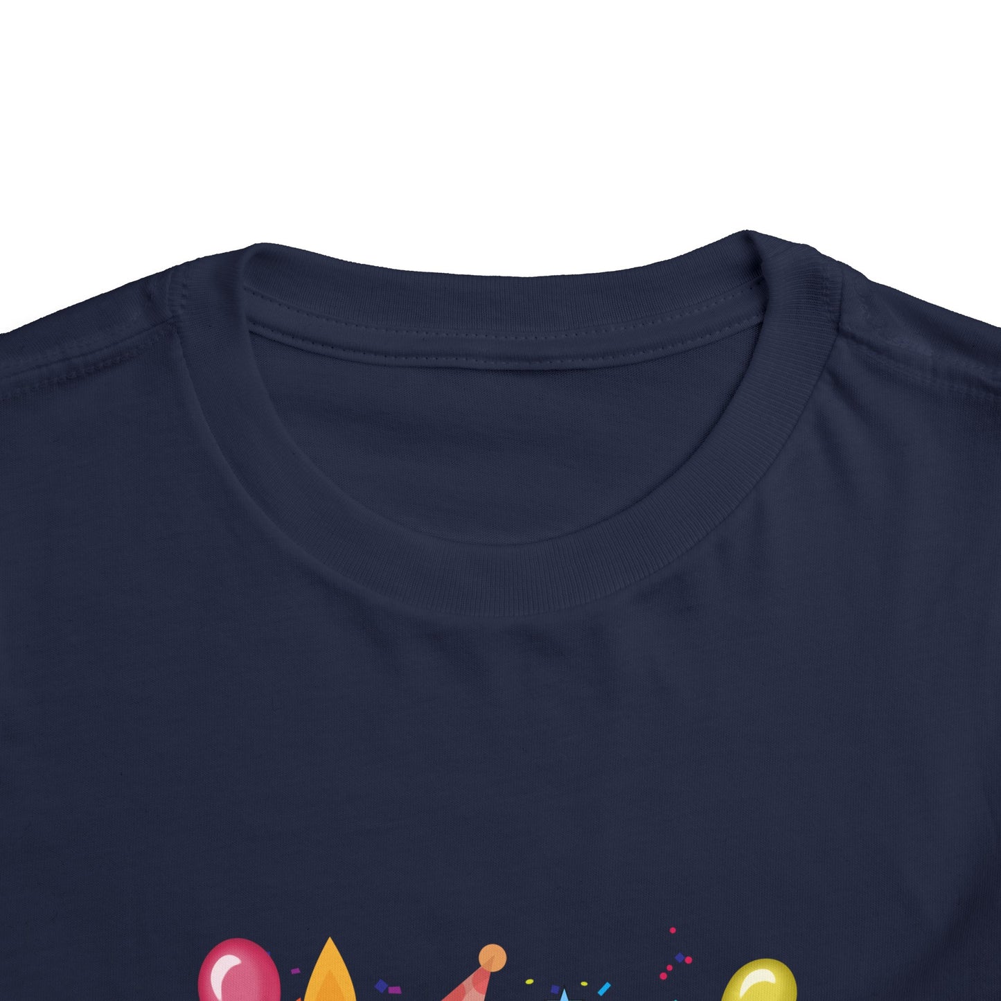 5th Birthday Toddler Short Sleeve Tee