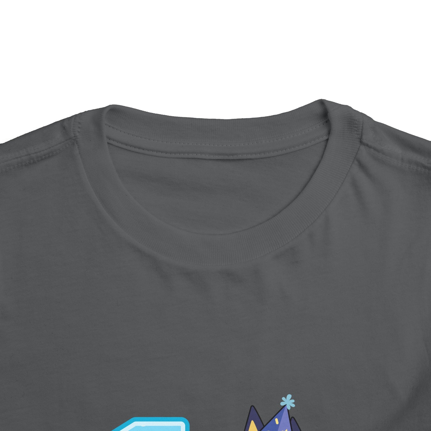 #1 Birthday Toddler Short Sleeve Tee