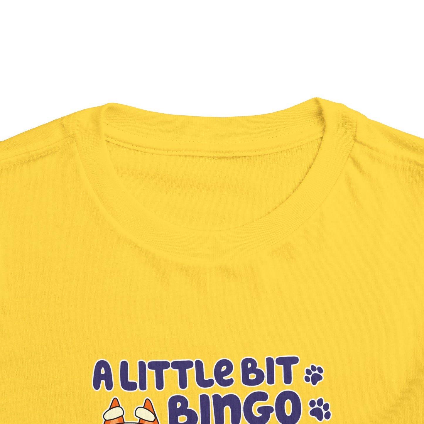 A Little Bit Bingo Toddler Short Sleeve Tee
