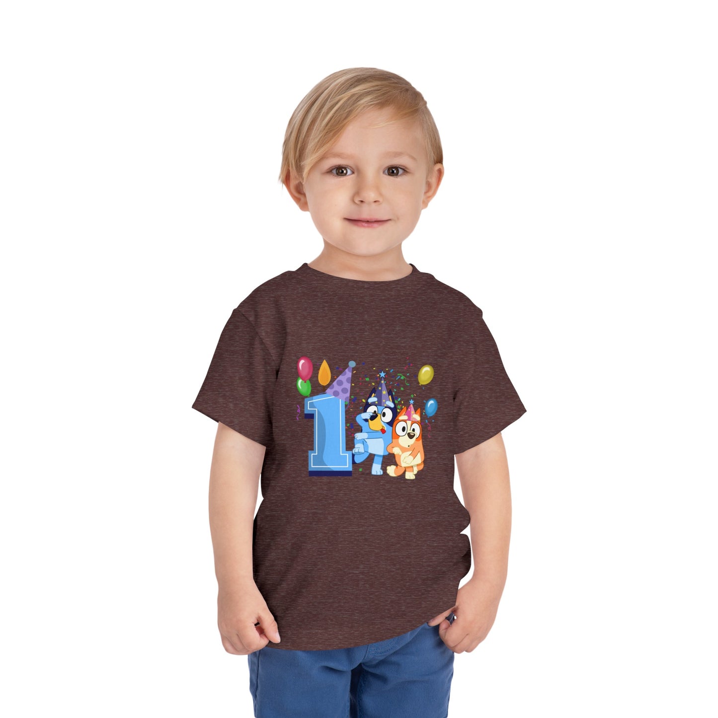 1st Birthday Toddler Short Sleeve Tee