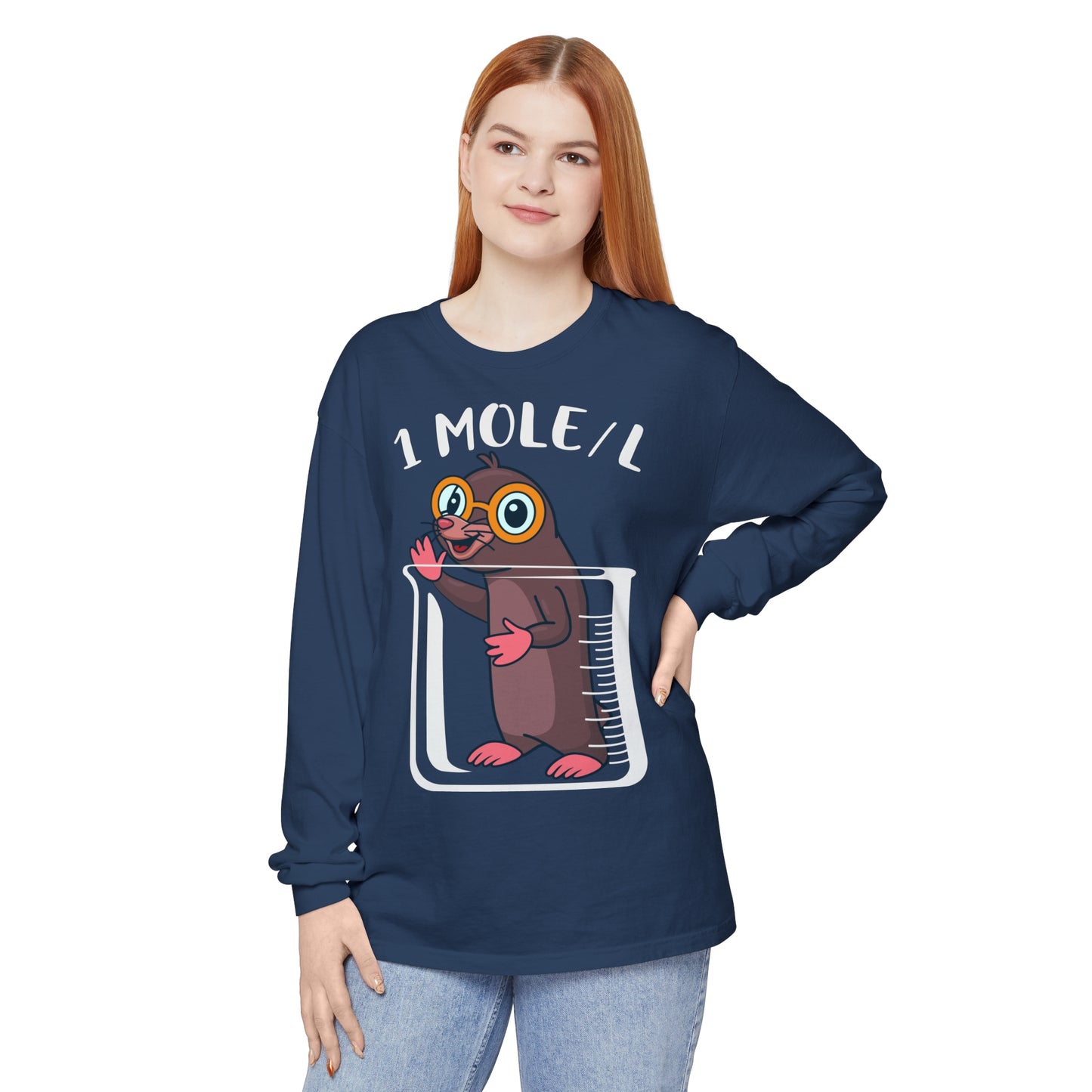 1 Mole/L Long Sleeve T-Shirt