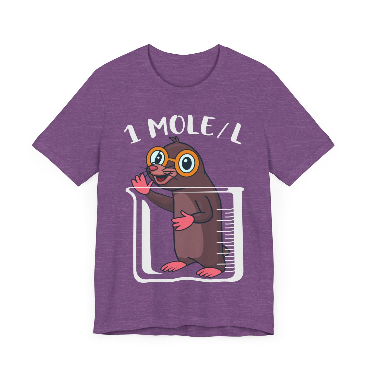 1 Mole/L Jersey Short Sleeve Tee