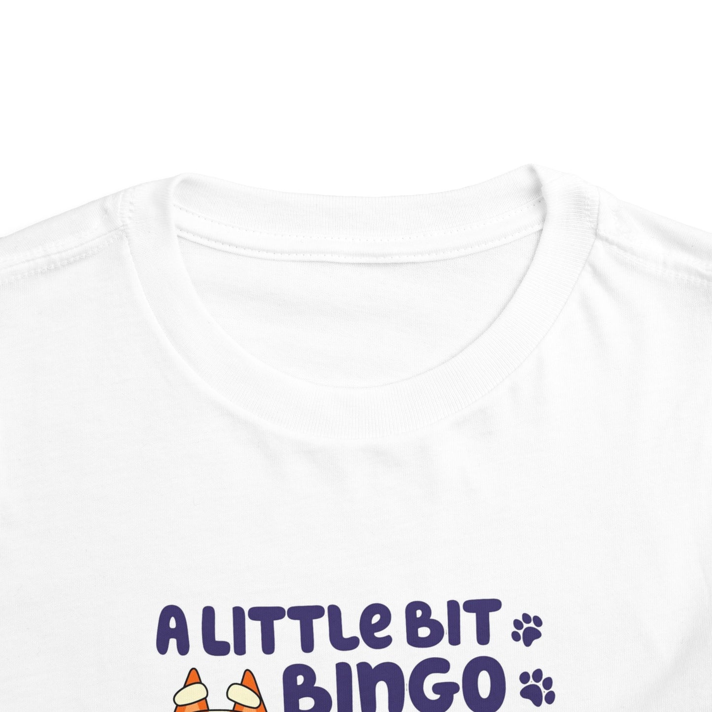 A Little Bit Bingo Toddler Short Sleeve Tee