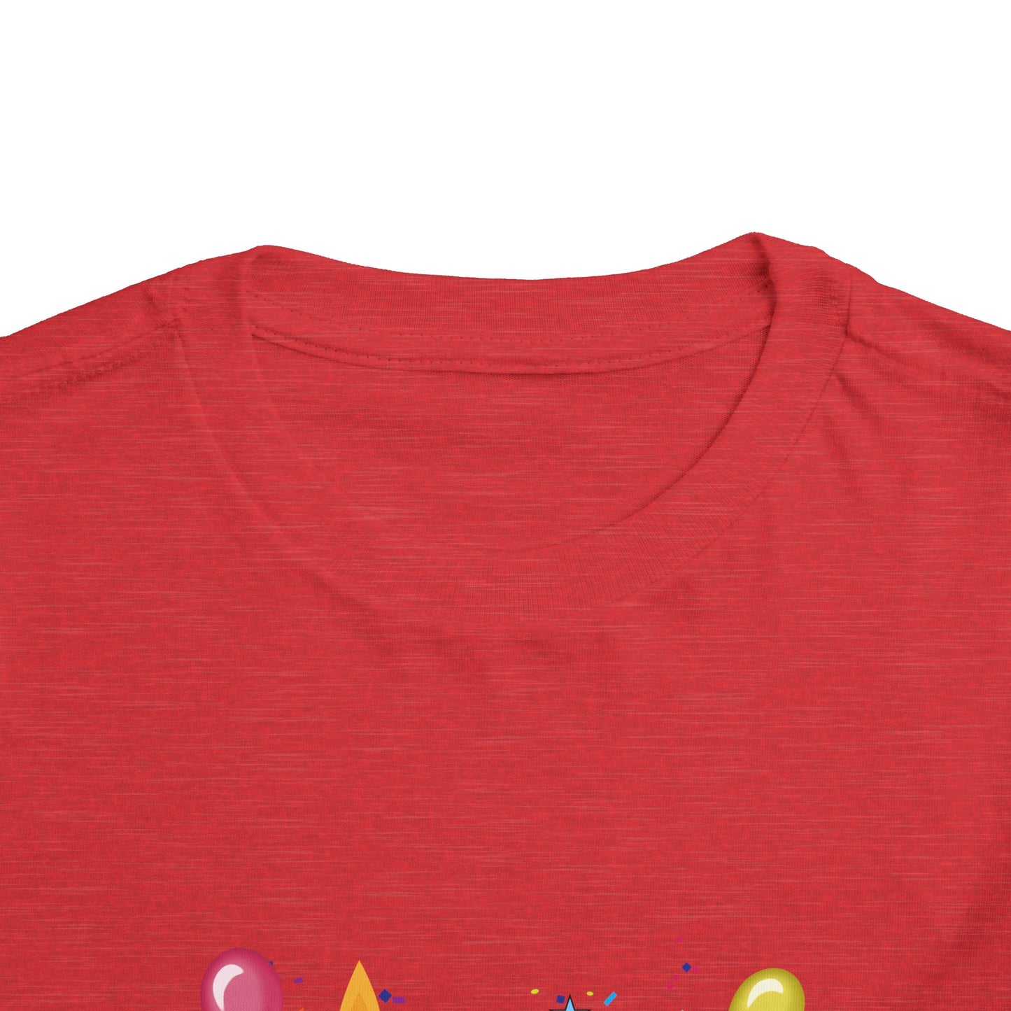 6th Birthday Toddler Short Sleeve Tee