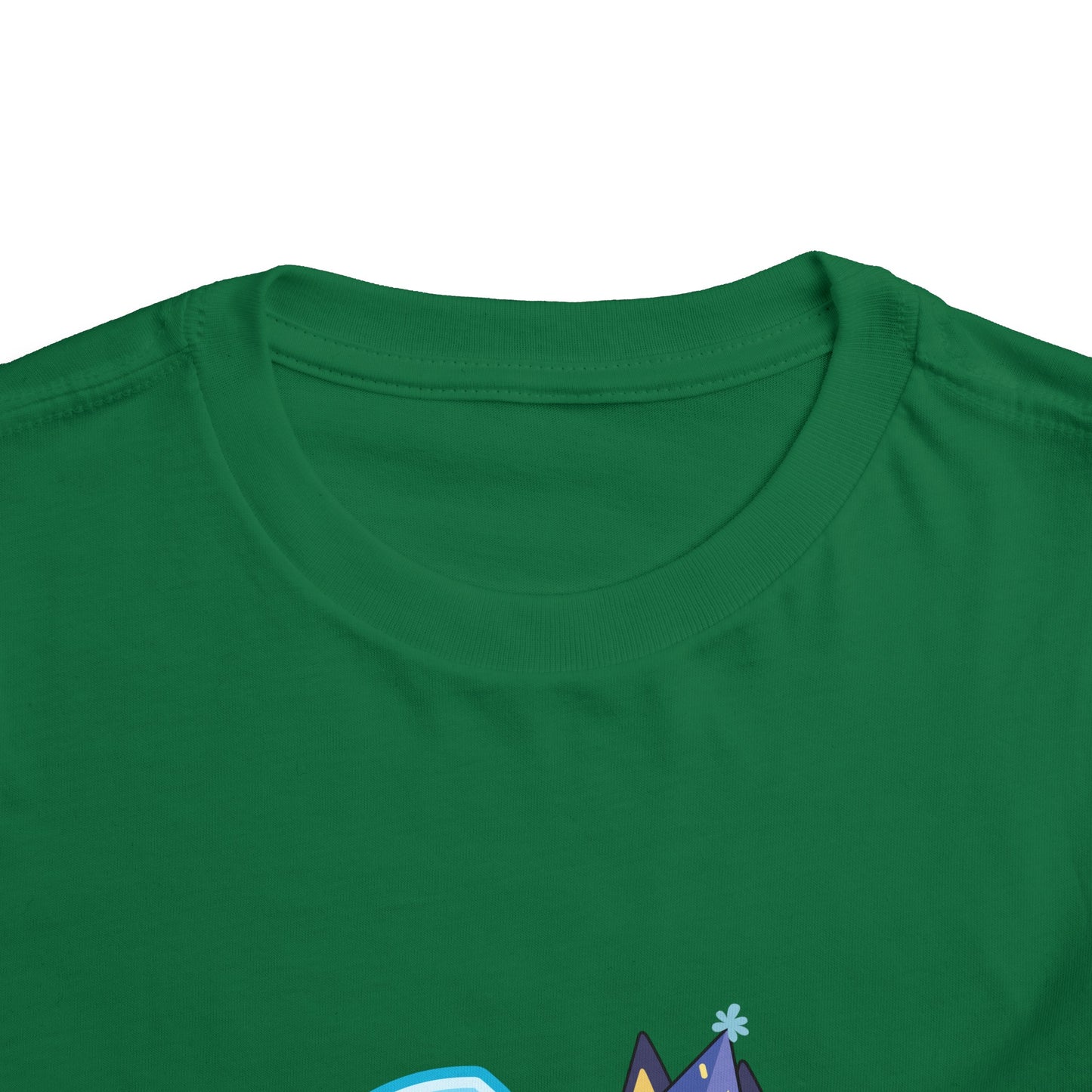 #6 Birthday Toddler Short Sleeve Tee