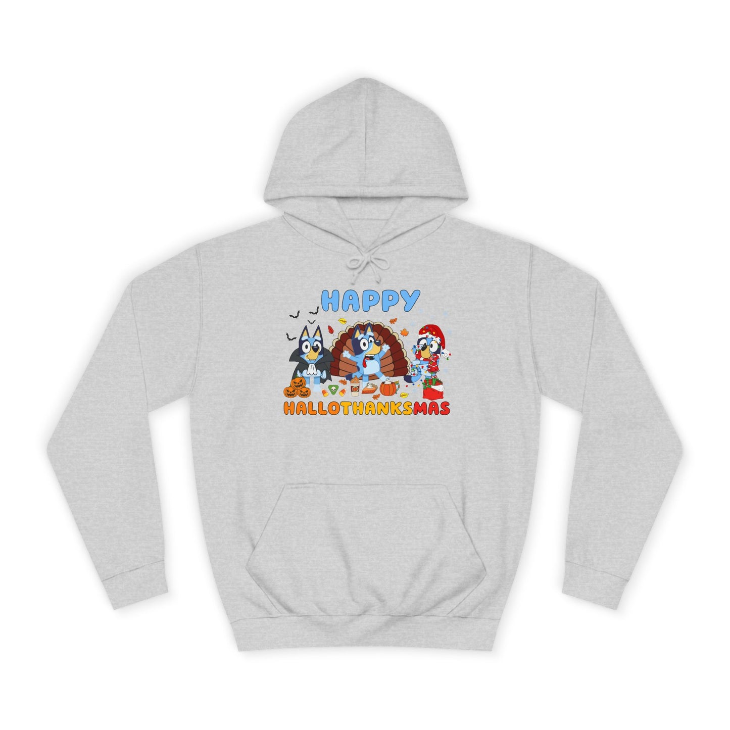 Happy Hallothanksmas College Hoodie