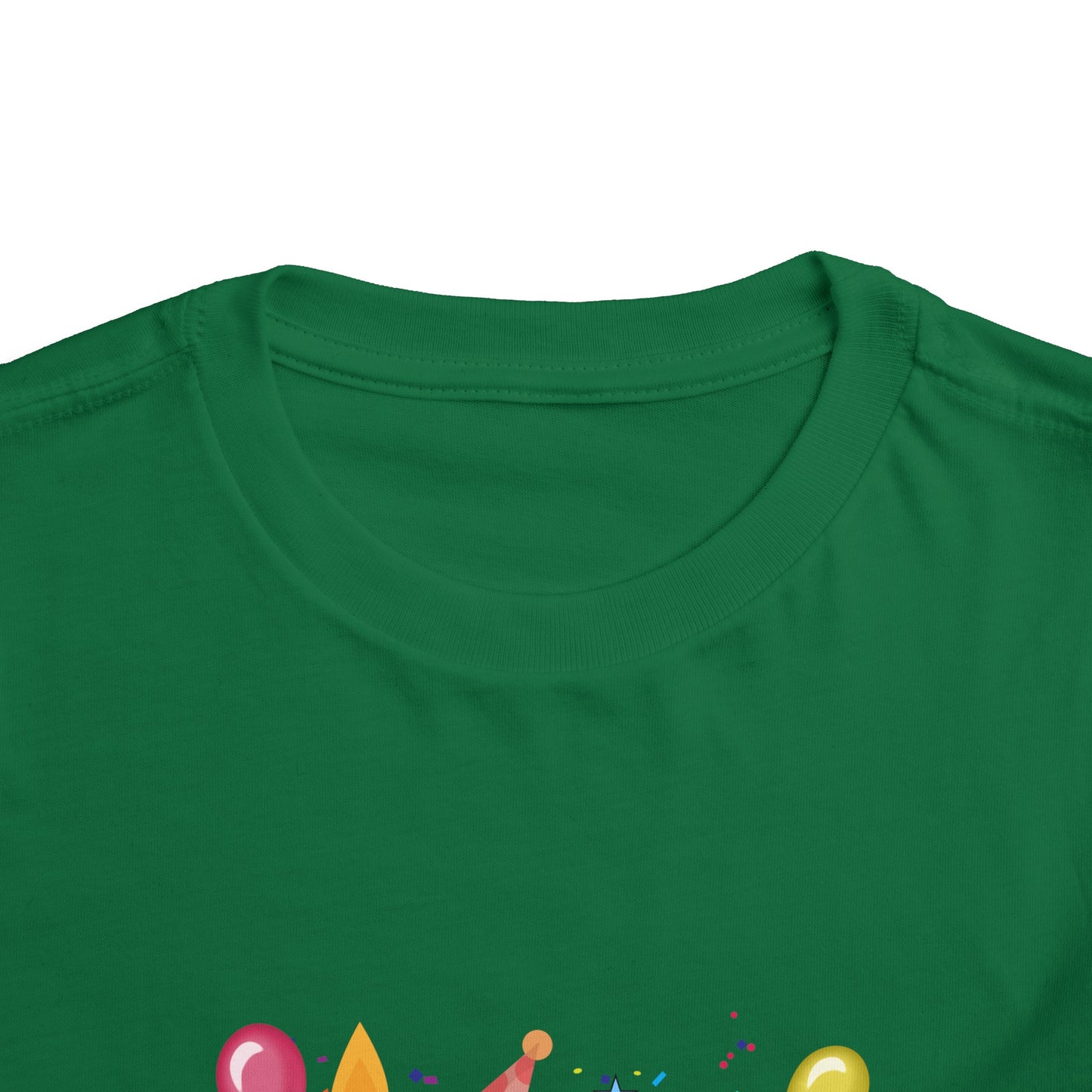 5th Birthday Toddler Short Sleeve Tee