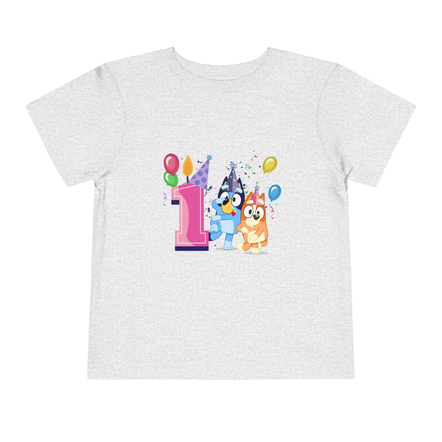 1st Birthday Toddler Short Sleeve Tee