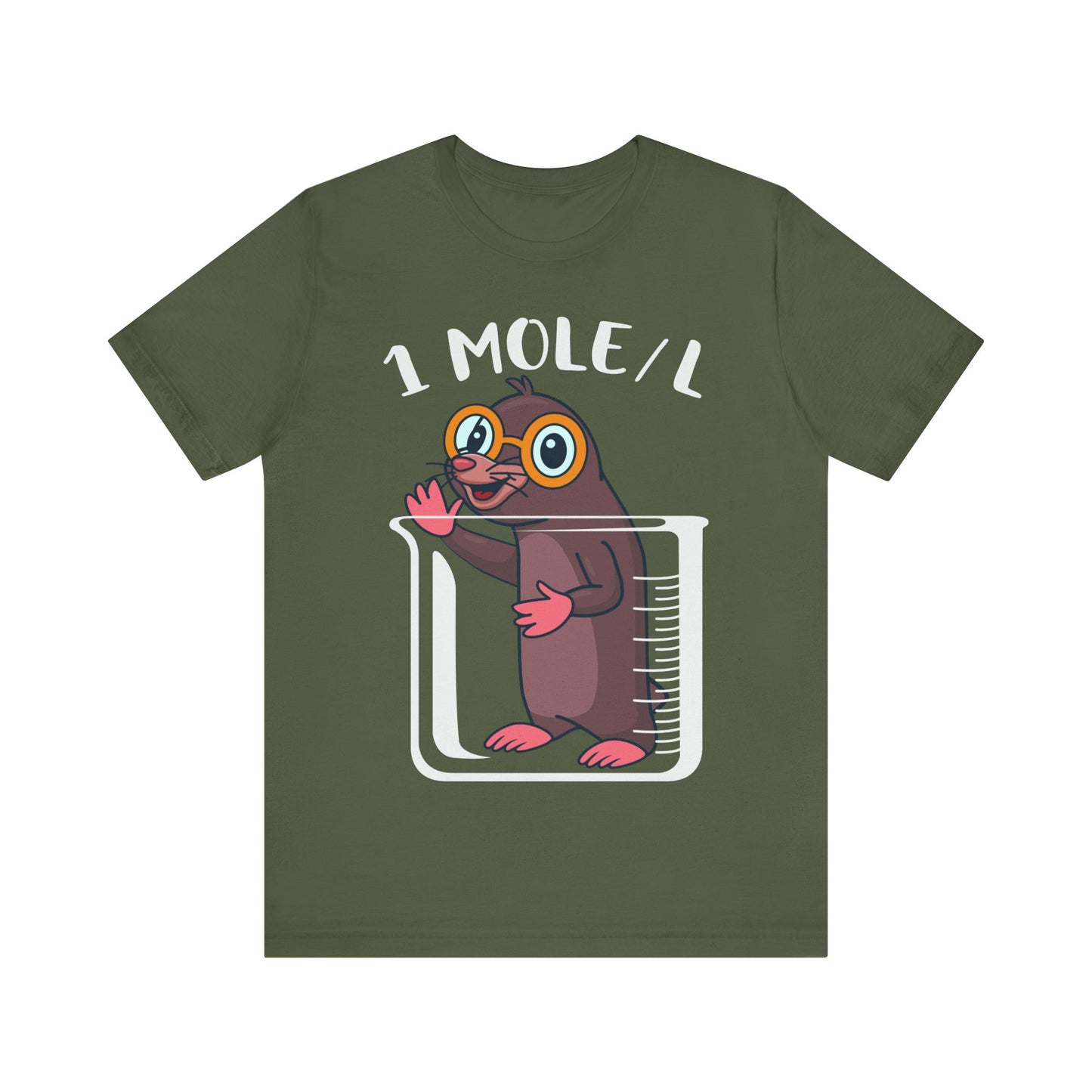 1 Mole/L Jersey Short Sleeve Tee