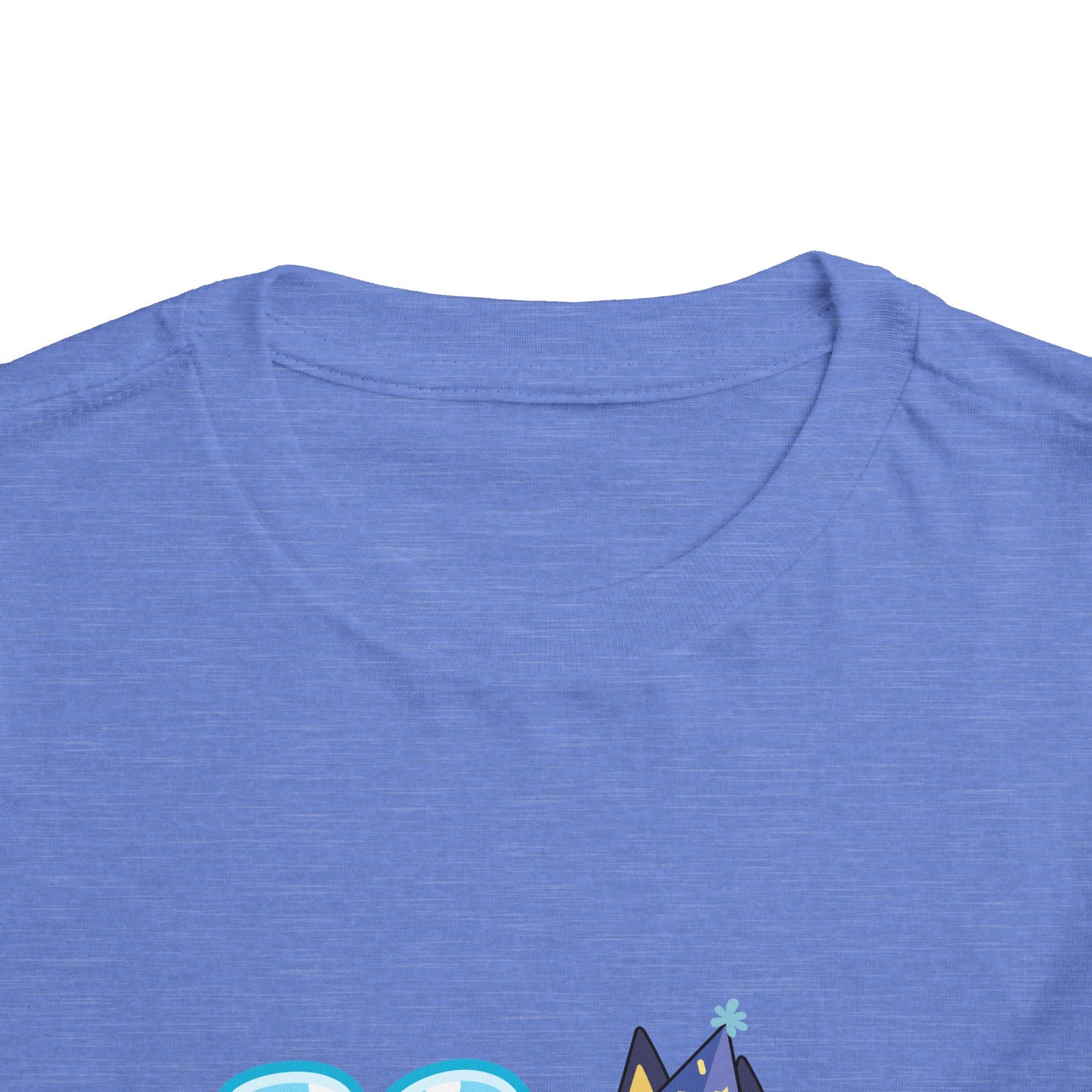 #4 Birthday Toddler Short Sleeve Tee