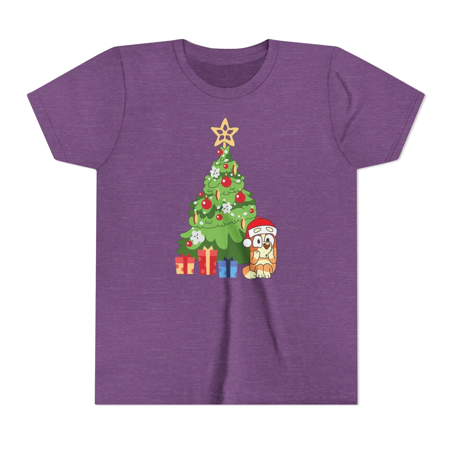 Christmas Tree Bingo Youth Short Sleeve Tee