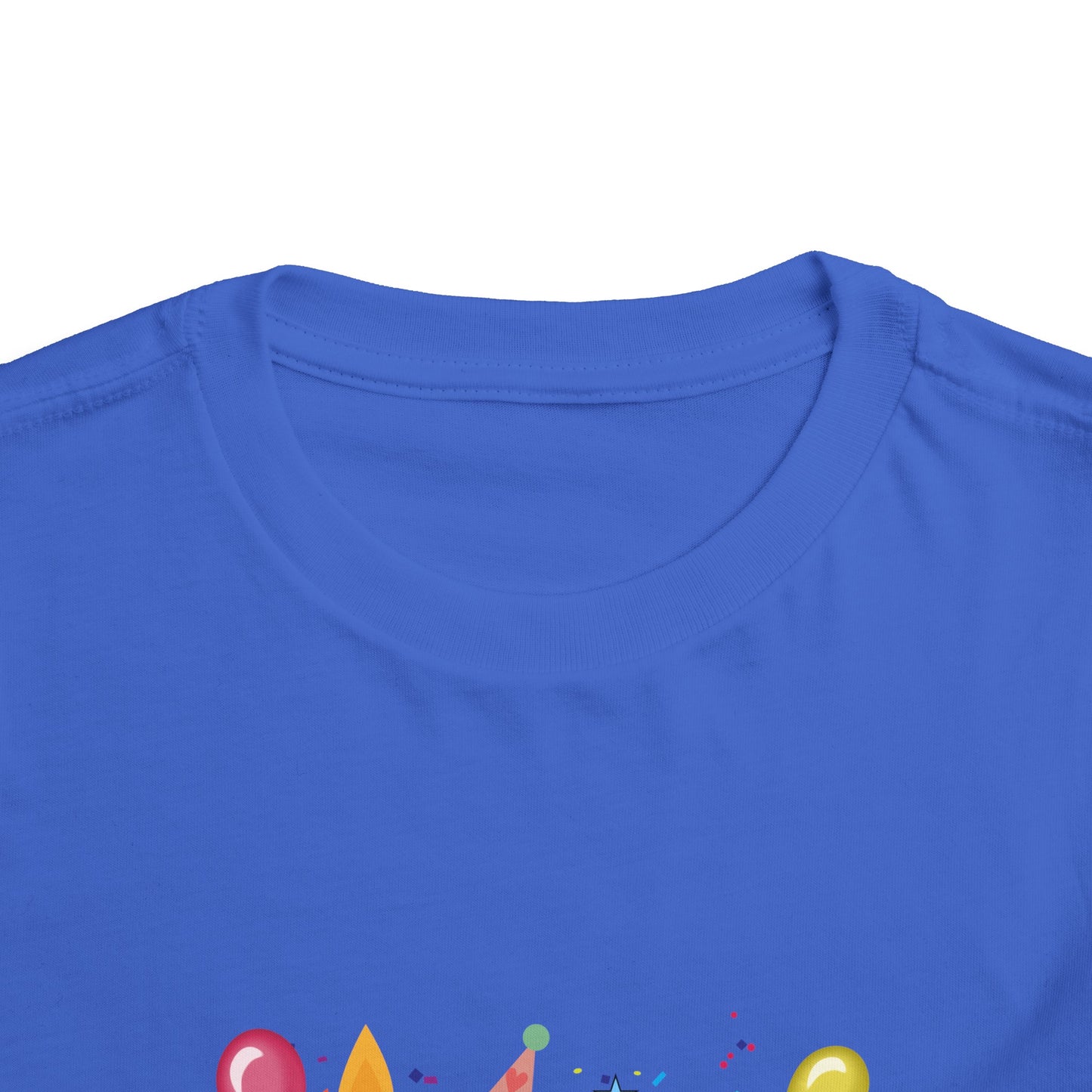 3rd Birthday Toddler Short Sleeve Tee
