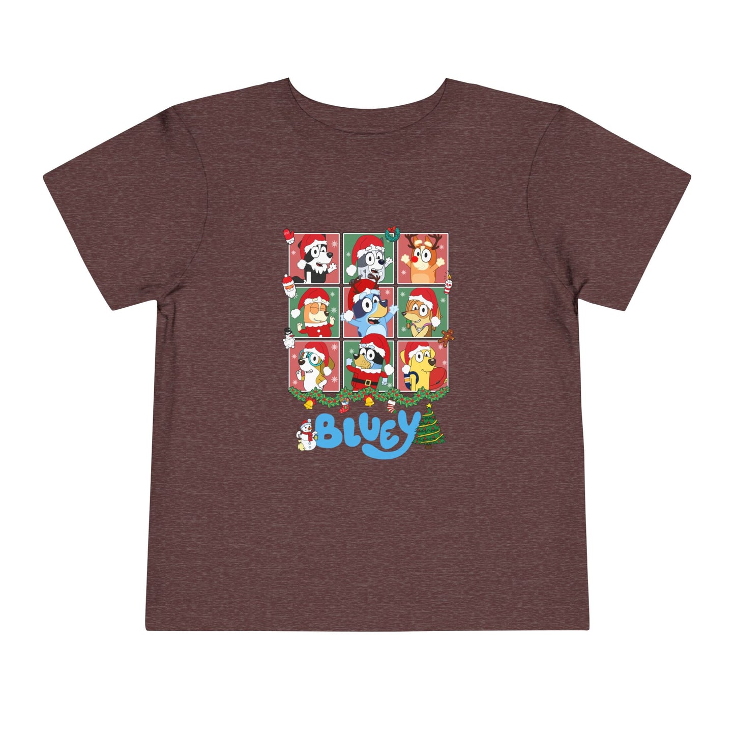 Christmas Polaroids Toddler Short Sleeve Tee