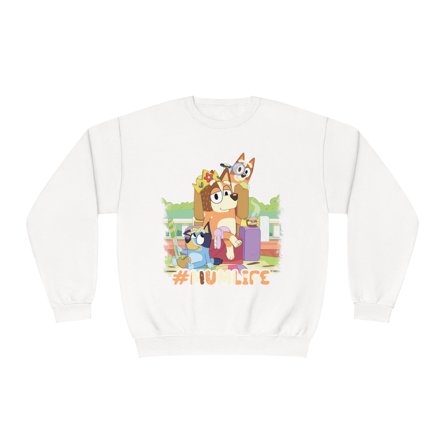 #Mumlife Bluey Crewneck Sweatshirt