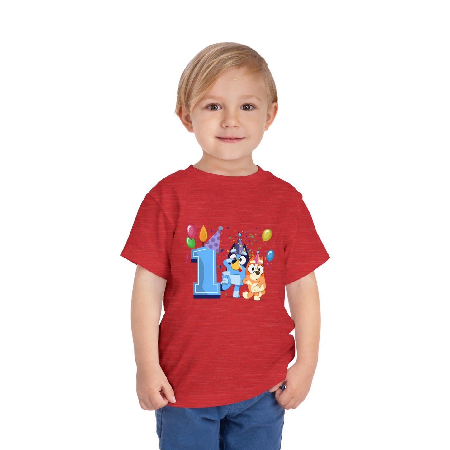 1st Birthday Toddler Short Sleeve Tee