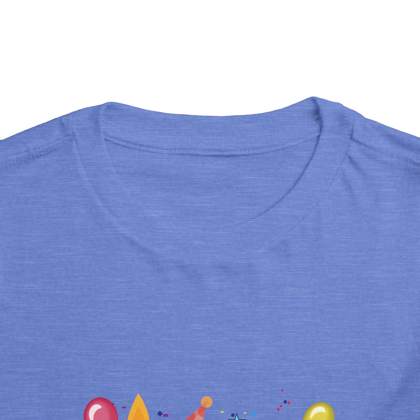 5th Birthday Toddler Short Sleeve Tee