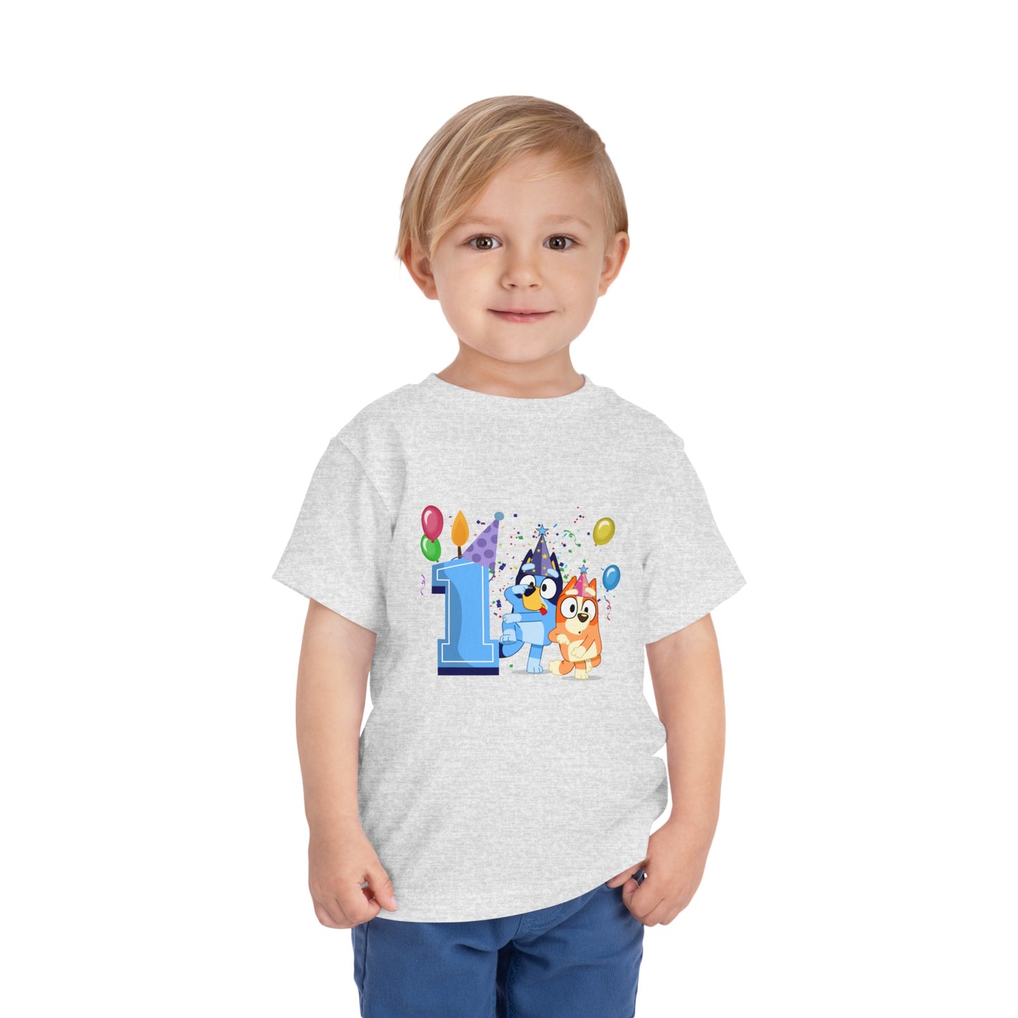 1st Birthday Toddler Short Sleeve Tee