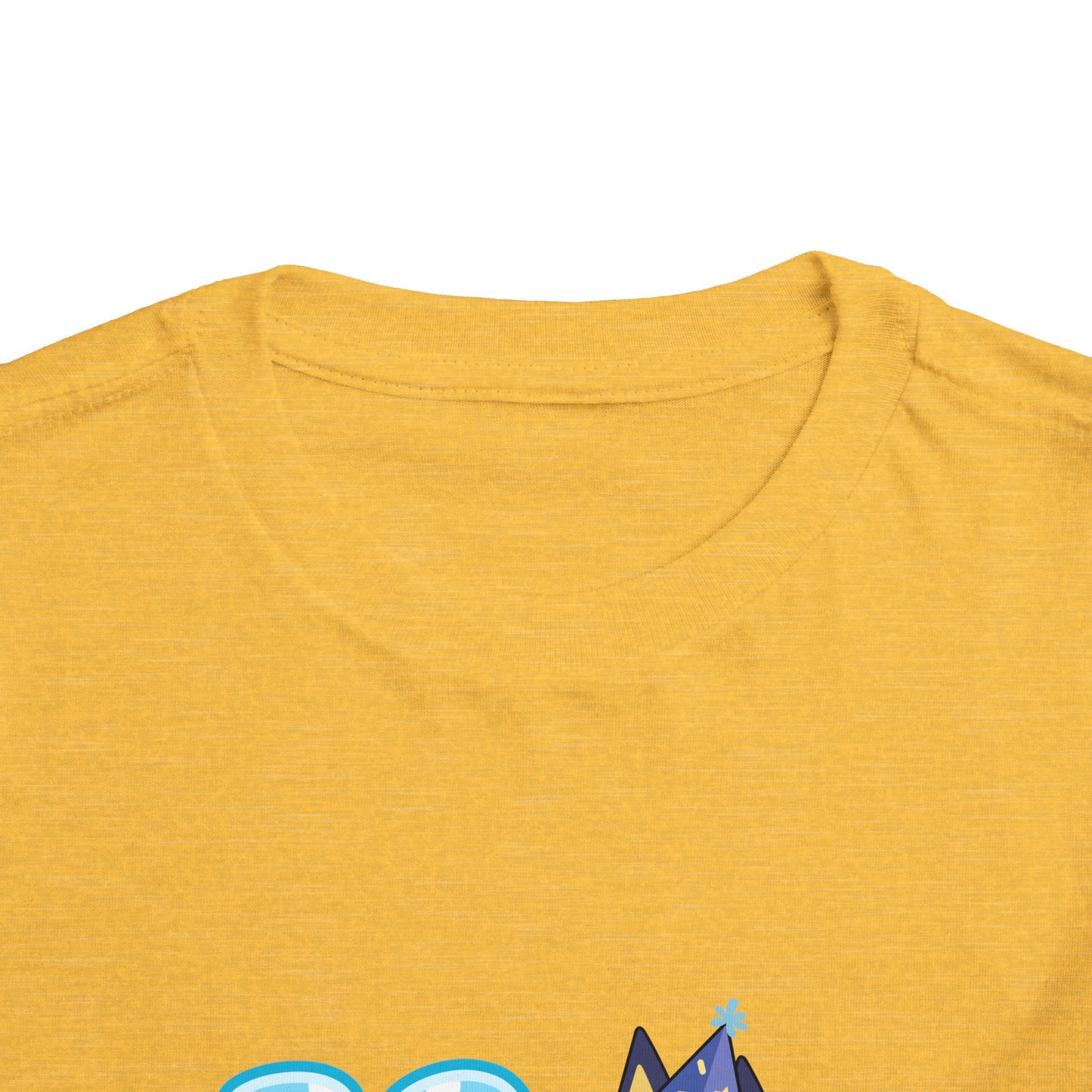 #4 Birthday Toddler Short Sleeve Tee
