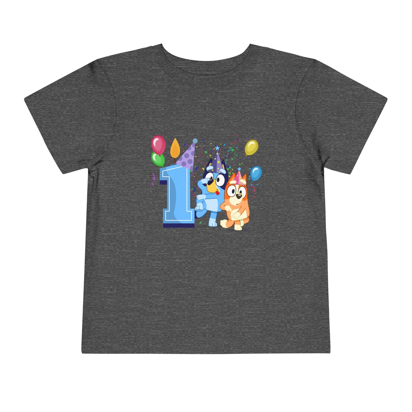 1st Birthday Toddler Short Sleeve Tee
