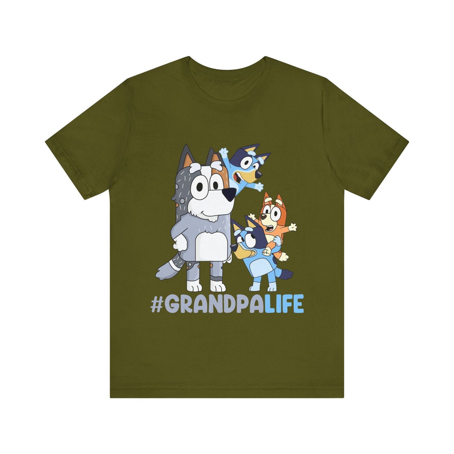 #GrandpaLife Bluey Short Sleeve Tee