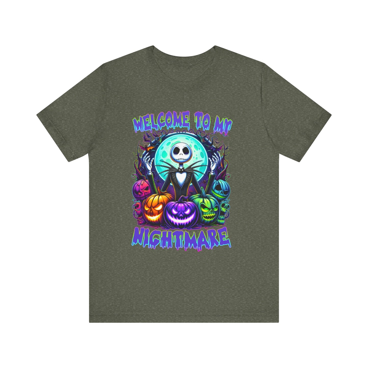 Welcome to my Nightmare Jersey Short Sleeve Tee