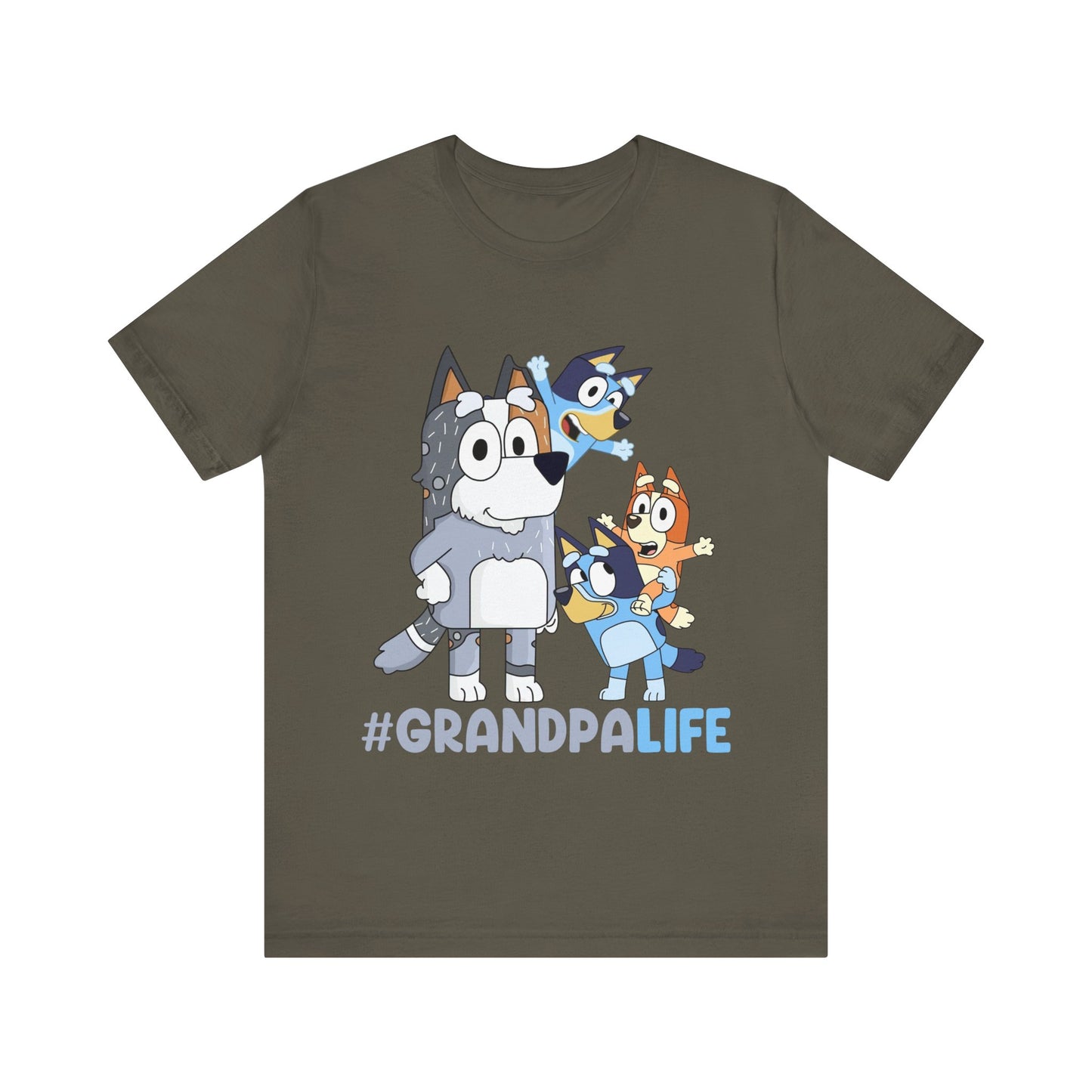 #GrandpaLife Bluey Short Sleeve Tee