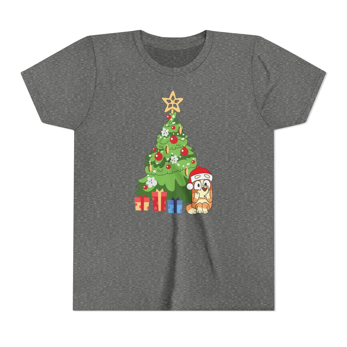 Christmas Tree Bingo Youth Short Sleeve Tee